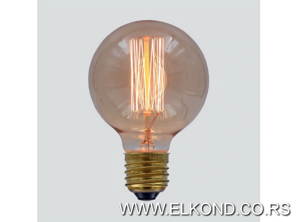 Sijalica  60W E27 AMBER G95 2200K RETRO MITEA